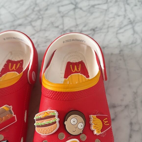 McDonald\'s X Crocs Classic Clog LIMITED EDITION Size 6 Mens Womens 8 main image 4